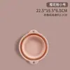 Lavabo Plegable para Residencias Estudiantiles, Cubeta de Plástico Portátil para Viajes al Aire Libre para Bebés, Lavabo Doméstico para Lavar Verduras y Ropa