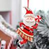 Decorações de árvore de Natal argila macia pingente de árvore de Natal antigo pendente de parede pendente de porta decoração de Natal pequeno pingente de presente