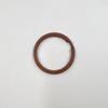 Acessórios DIY cor de tinta anel plano anel chaveiro chaveiro chaveiro doce redondo anel arco-íris