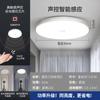 Luz de Techo de Inducción Luz para Escaleras Pasillo Pasillo Luz de Inducción por Radar de Cuerpo Humano Infrarrojo Luz de Control por Voz Inteligente