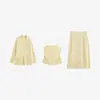 Roupas Femininas Plus Size: Conjunto de Três Peças com Camisola, Cardigã e Saia, Conjunto Casual de Malha Outono 2026 para Mulheres Plus Size 23700