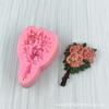 Decoração de Bolo de Casamento Molde de Silicone de Qualidade Alimentar Fondant Chocolate Ferramenta de Moagem Artesanal DIY Utensílios de Cozinha para Assar Atacado