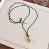 Nuevo Collar con Colgante de Bolsa de Dinero Estilo Chino Tendencia Nacional Texturizado de Alta Calidad Tridimensional con Goteo de Aceite Deslizante Accesorio de Collar Largo