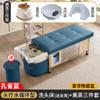 Cama de Champú para Terapia Capilar Tailandesa Circulación de Agua a Temperatura Constante Fumigación Masaje Peluquería Clase Especial Elegante Salón de Belleza Salón de Belleza
