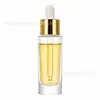 Botella de vidrio cuentagotas cilíndrica para aceite esencial 30ml botella dispensadora de aceite esencial botella de vidrio para aceite esencial con tapón cuentagotas botella vacía de alta gama