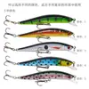 Isca Luya Mino 8g/10cm água flutuante placa de lábio curto isca de simulação isca dura de plástico isca artificial produtos de equipamento de pesca