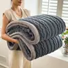 Nova manta jacquard com padrão de trigo de grau A 2026, espessa, multifuncional, para uso doméstico como capa de sofá ou manta de cochilo