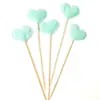 Corona brillante decoración estrella pastel tarjeta de amor horneado vestido postre bandera plug-in 5 piezas
