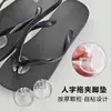 Chinelos do fabricante com amortecimento total no antepé, protetor de pé de silicone contra desgaste, palmilhas antiderrapantes e anti-dor