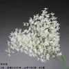 Ventas Directas de Fabricantes de Comercio Exterior: Flores Artificiales Blancas, Flores Falsas Estilo Bosque, Materiales Florales para Bodas, Flores para Decoración de Salón de Bodas