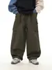 Pantalones Largos para Niños Estilo Japonés 2026 Primavera Nuevos Pantalones Casuales de Pierna Recta para Bebés y Niños Pequeños con un Diseño Elegante Estilo Ropa de Trabajo