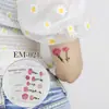 Nuevas Pegatinas de Tatuaje de Flores Impermeables de Rui Ka Long, Pegatinas Faciales, Pegatinas para Brazos, Unisex, Pequeñas Pegatinas de Margarita Más Vendidas