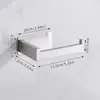 Soporte para Papel de Baño de Acero Inoxidable Negro Dorado Plateado Sin Taladro Soporte para Papel Higiénico Soporte para Rollo de Papel Cocina Soporte para Film Transparente