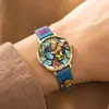Reloj de Cuarzo Estilo Étnico Nuevo 2026 con Correa Tejida de Colores, Diseño Artístico Bohemio Vintage, Venta al por Mayor desde la Fuente