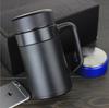 Taza de vacío de acero inoxidable vaso de agua oficina cálido con té fuga taza de burbujas regalo de negocios taza venta al por mayor