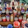 Pequeño Jarrón de Cerámica para Flores, Inspirado en Arreglos Florales, Pequeño Artículo de Atracción Turística, Decoración para Mercado Cultural y Creativo, Regalo, Cerámica Blanca Esmaltada de Otros Colores en Caja