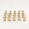 Tornillos para Cinturón M4, Tornillos Curvos para Cinturón, Remaches Amarillos, Accesorios para Reparación de Cinturones DIY, Sujetadores