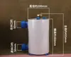 Evaporador Vertical de Titanio Puro\Cañón de Agua de Titanio 1Hp-60Hp, Máquina para Estanques de Peces Tipo Cañón de Agua Intercambiador de Calor de Tubo de Titanio (con Aislamiento)