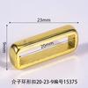 Hebilla de anillo de diámetro interior 20 mm mesón dorado ropa zapatos flor bolsos hebilla de zapato hebilla de aguja accesorios hebilla para mascota mediano bebé