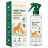 Furriyo Spray Acondicionador de Piel para Gatos y Perros Fórmula Suave Calma la Molestia Superficial Reduce el Rascado Cuidado de Mascotas
