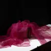 Tela de malla de hilo de niebla de hadas ins, suave, hecha a mano, bricolaje, color sólido, velo de encaje, tela de tul transparente para ropa