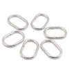 Estoque Disponível do Fabricante de Acessórios de Ferragem em Formato Oval para Bolsas, Fitas para Roupas, Conectores Ovais, Fivelas para Bolsas, Cintos e Fivelas em Formato Oval