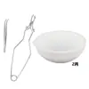 Crisol de Fusión de Cuarzo, Crisol, Juego de Pinzas, Fusión de Plata, Fundición de Lingotes, Crisol de Ladrillo de Panal, Pinzas, Abrazadera, Accesorios para Horno de Fusión de Oro, Herramientas de Orfebre