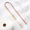 Correa decorativa para el hombro para bolso Mahjong, cadena de perlas para axila, extensión para bolso, cinturón, accesorios de modificación de cadena para bolso, compra individual, cadena de metal para bolso.