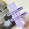 Pinza para el Cabello de Pato de 6 cm sin Costuras de Colores Caramelo para Mujer, Adecuada para Flequillo, Lado del Cabello y Parte Trasera de la Cabeza