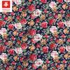 Algodão popeline de algodão tecido estampado flor de peônia estilo étnico tecido para roupas de mulheres e crianças sapatos e chapéus atacado de peças em estoque