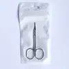 Tijeras para cejas al por mayor tijeras de belleza tijeras para cejas belleza herramientas de belleza tijeras para vello nasal de punta tijeras para cejas