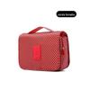 Bolsa de Higiene Suspensa para Viagem com Gancho, Tecido Oxford Impermeável, Bolsa de Higiene Suspensa para Armazenamento de Viagem