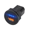 Carregador de celular USB modificado QC para ônibus grande, acendedor de cigarro de carro, carregamento rápido PD, assento de massagem 12V, ônibus Jinlong