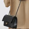 Bolso para Mujer de Cuero Genuino de Alta Gama Piel de Oveja Romboidal Cadena Estilo Coreano Versátil Estilo Chanel Gran Capacidad Hombro Cruzado