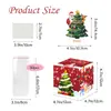 Caja de dinero temática roja de Navidad, una caja de dinero sorpresa festiva para Navidad, una caja de regalo creativa para las fiestas, un imprescindible para las fiestas