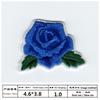 Processamento de bordado mais vendido bordado de rosa florzinha vermelha patch de tecido atacado patch de bordado fabricação de flores bordado computadorizado