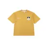 Série Montanha Roupa Infantil 2026 Verão Novo Produto Camiseta Infantil Manga Curta 100% Algodão Absorvente de Umidade e Respirável Top Solto Gola Redonda para Meninos
