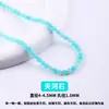 Tao Cristales Naturales Cuentas Sueltas Cuentas Facetadas 6mm Cuentas Facetadas Pulsera de Cristal con Cuentas DIY Pulsera de Ágata Accesorios con Cuentas