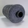 Hilo Acrílico Gris Melange en Stock del Fabricante, Hilo Poliéster-Acrílico Gris para Máquinas de Tejer Circulares Grandes, Gorros, Bufandas, Suéteres, Calcetines