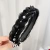 Peluca de Trenza Espiga Aro para el Cabello para Mujer Todo en Uno Cabello Trenzado Estampado Paquete de Cabello Aro para el Cabello Prensado Tocado Aro para el Cabello 2023 Nuevo Estilo