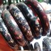 Pulseira Jade Flor de Pêssego Luoyang Estilo Clássico Chinês Pulseira Jade Flor de Ameixeira com Pulseira Magnética para Saúde Presentes Produtos ao Vivo