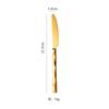 Juego de Cubiertos Transfronterizo de Acero Inoxidable 304, Cuchillo para Bistec Occidental de Alta Gama para Hotel, Cuchara de Postre, Tenedor, Cuchara de Café