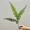 Plantas verdes artificiales, helechos, hojas de helecho persa, decoración del hogar, accesorios para arreglos florales, follaje decorativo artificial