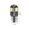 Decodificación Canbus Luces LED para Coche T10 8Diodos 5730Diodos Luz de Matrícula Luz de Conducción Super Brillante