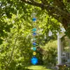 Pegador de Luz Solar Ornamento Espiral de Cristal Cristal K9 Reflete Luz Arco-Íris para Decoração de Pátio, Varanda e Janela