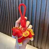 Llavero Mascota Año del Caballo 2026 Colgante de Bolsa de Buena Suerte y Atracción de Dinero para Año Nuevo Llavero de Coche para Pareja Pequeño Regalo