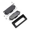 Manija empotrada aleación de zinc hebilla invisible mano LS183-1-2 oculta ls122 empotrada puerta de gabinete eléctrico manija de plástico