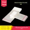 Saco com Cabeçalho de Cartão Opp, Saco Autoadesivo, Saco Transparente com Furo para Pendurar, Saco Opp com Cabeçalho de Cartão, Saco de Embalagem com Impressão, Furo para Pendurar, Filme Perolado