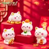 Lindo Lingote Gato de la Suerte Muñeca Linda Casa de Muñecas Accesorios de Decoración DIY Micro Paisaje Coche Escritorio Adornos Pequeños