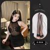 Lemon Story Lingerie Sexy Transparente Uniforme Paixão Hot Slim Fit Quadril Boate Role Play 9256